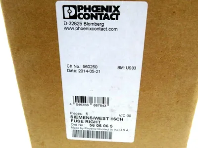 NEW PHOEIX CONTACT 16CH FUSE