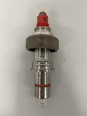 USED METTLER TOLEDO STAINLESS STEEL PH GLASS SENSOR PROBE