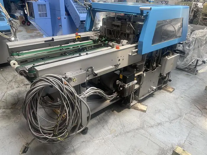 Used MULLER MARTINI 449 THREE KNIFE TRIMMER W/ AMRYS Saddle Stitchers | Capital Equipment Solutions #468719