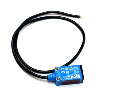 USED SICK PROXIMITY SENSOR BACKGROUND SUPPRESSION WTB4S-3P1361 CUT CABLE