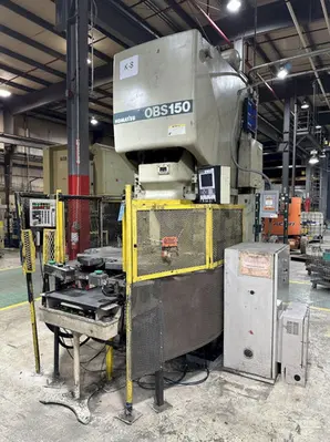 Used 1997 KOMATSU OBS Gap Frame (OBS) Presses Florida US | Southern Fabricating Machinery Sales, Inc. #1323227