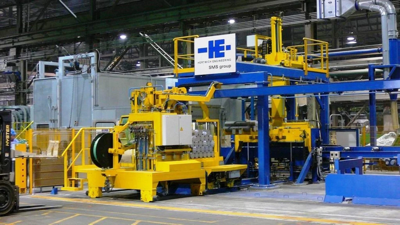 USED 2008 HERTWICH ALUMINUM EXTRUSION LOG SAW