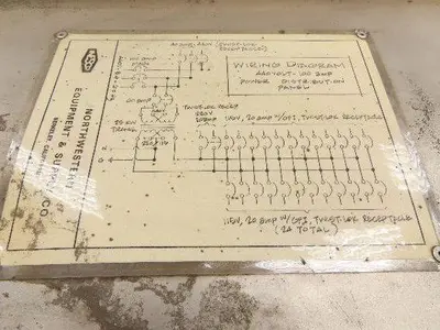 Northwestern II-10026 Jobsite Power Transformer 25kva 440V 100A 1Ph 120V Outlet