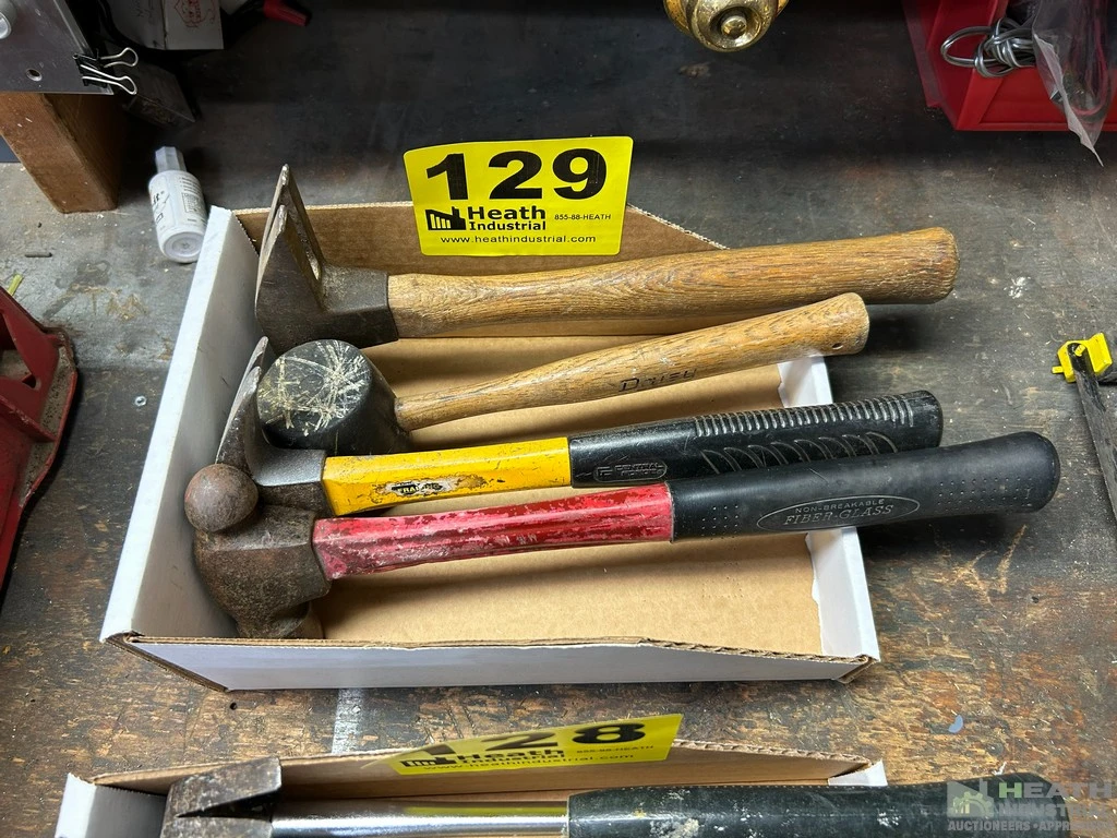 Used _UNKNOWN_ ASSORTED HAMMERS Hammers Illinois US | Heath Industrial Auction Services #1379569