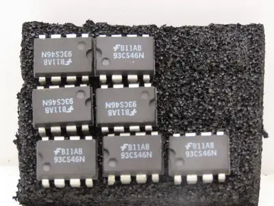 National 93CS46N Semiconductor Integrated Circuit DIP 8-Pin Chip Lot of 7