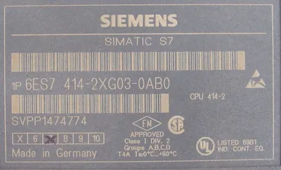 NEW SIEMENS 6ES7414-2XK05-0AB0 CPU 414-2 6ES74142XK050AB0
