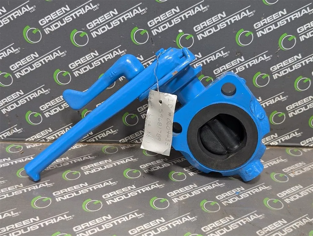 2" Media Valve Co. 0604435 Mosites Butterfly Valve 101 5M A3450 New