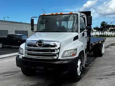Used 2020 HINO 268 Flatbed Trucks Florida US | Truck and Van Outlet #1509160