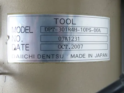 Daiichi Dentsu DPT-301R4H-10PS-00A Digital Servo Press -No Motor