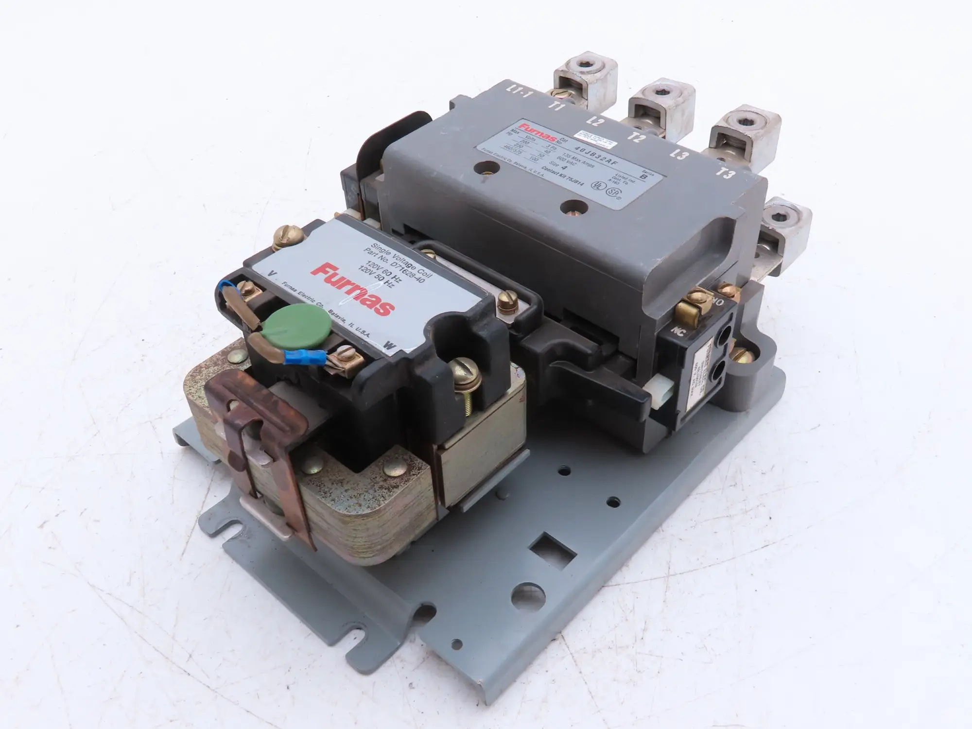 Furnas 40JB32AF Motor Starter 135A 200/230VAC/575VAC 3ph 40/50/100Hp NEMA 4