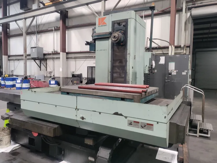 Used 1997 KURAKI KBT-11WA Horizontal Table Type Boring Mills California US | Machinery Network #232660