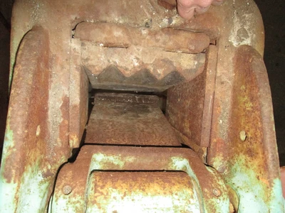 Sturtevant Jaw Crusher.  4" x 8",  3 hp