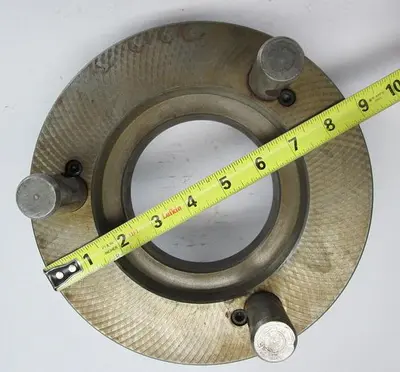 USED CLAUSING/COLCHESTER FACE PLATE / DOG DRIVE