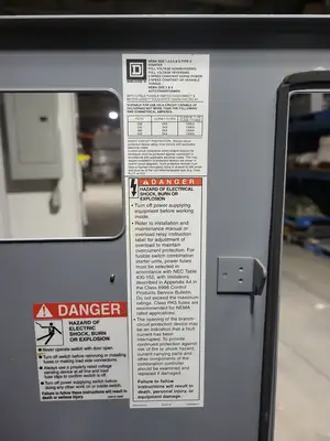 USED SQUARE D MODEL 6