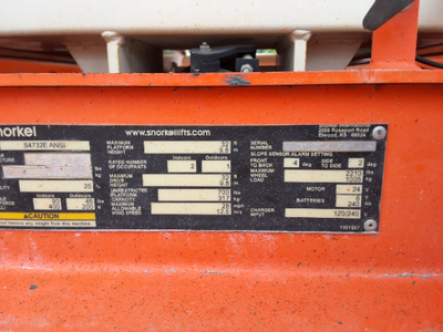 USED 2017 Snorkel S4732E