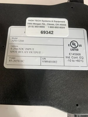 NEW Absolute Process Insruments APD-3200
