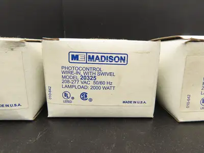 Area Lighting Research SPT-168 Photoelectric Switch 205-277VAC 2000W Lot of 11
