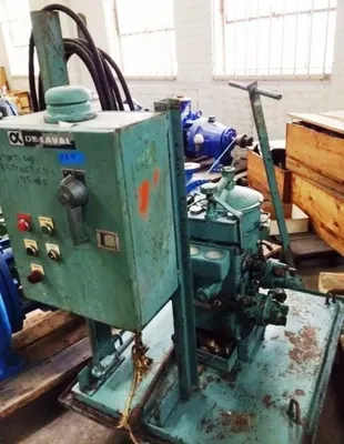 De Laval Unimatic model 45-03 oil purifier skid.