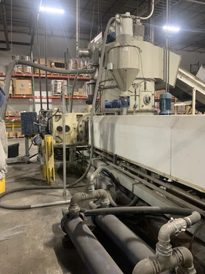 180mm Milacron/Gamma Meccanica Recycling System, New In 2010