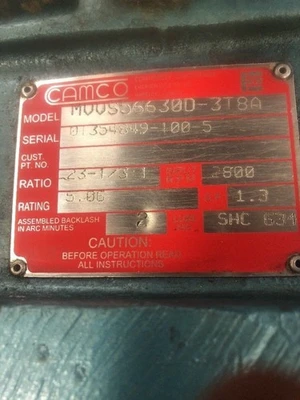 USED Camco MVVS56630D-3T8A