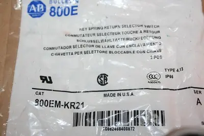 NEW ALLEN BRADLEY 800EM-KR21