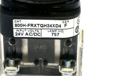 NEW ALLEN BRADLELY 800H-FRXTQH24XD4 PUSHBUTTON SER.F 800HFRXTQH24XD4