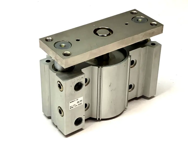 Used SMC COMPACT GUIDE CYLINDER Pneumatic Cylinders | Maverick Industrial Sales #1104909