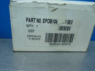 New | in-Stock EDISON EPDB104 Terminal Blocks Ohio US | HGR 24 #1095103