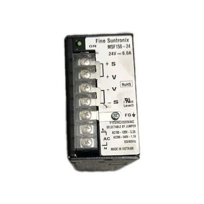 Used FINE SUNTRONIX MSF150-24 DIN Rail Power Supplies Missouri US | Up Time Machines #785071