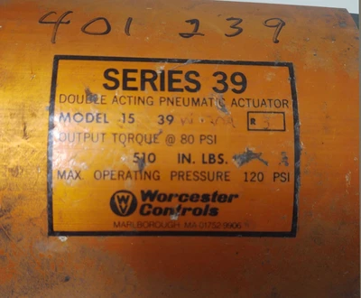 USED Worcester Controls Series39