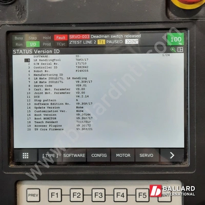 FANUC LR Mate 200iD/7L Robot System w/ R30iB Mate Plus