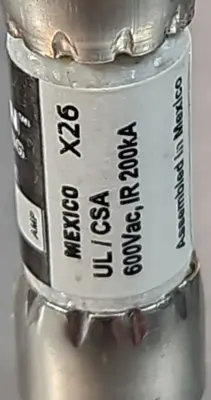 Bussmann KTK-R-7 600Vac Fast-Acting Fuse Loc4B27