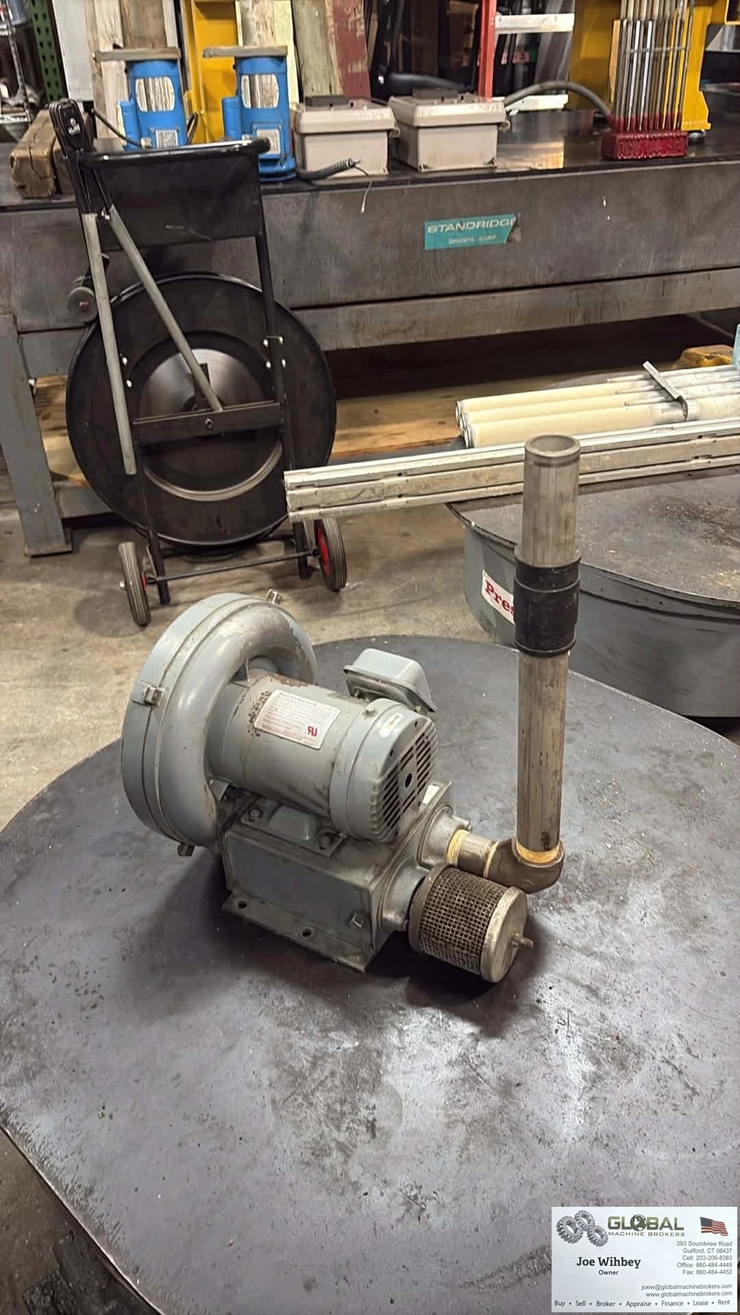 Hitachi VB-004E-U Spencer Vortex Regenerative Oil Free Blower