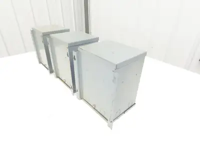 Square D 2S1F Stepdown Power Transformer 2KVA 1Ph HV 240/480 LV 120/240 Lot of 3