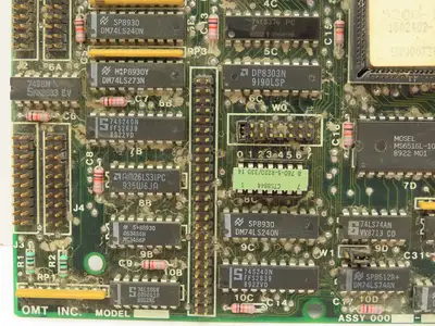 OMT 0006010 Rev E Applied Materials AMAT Disk Controller PCB Blank Model Assy