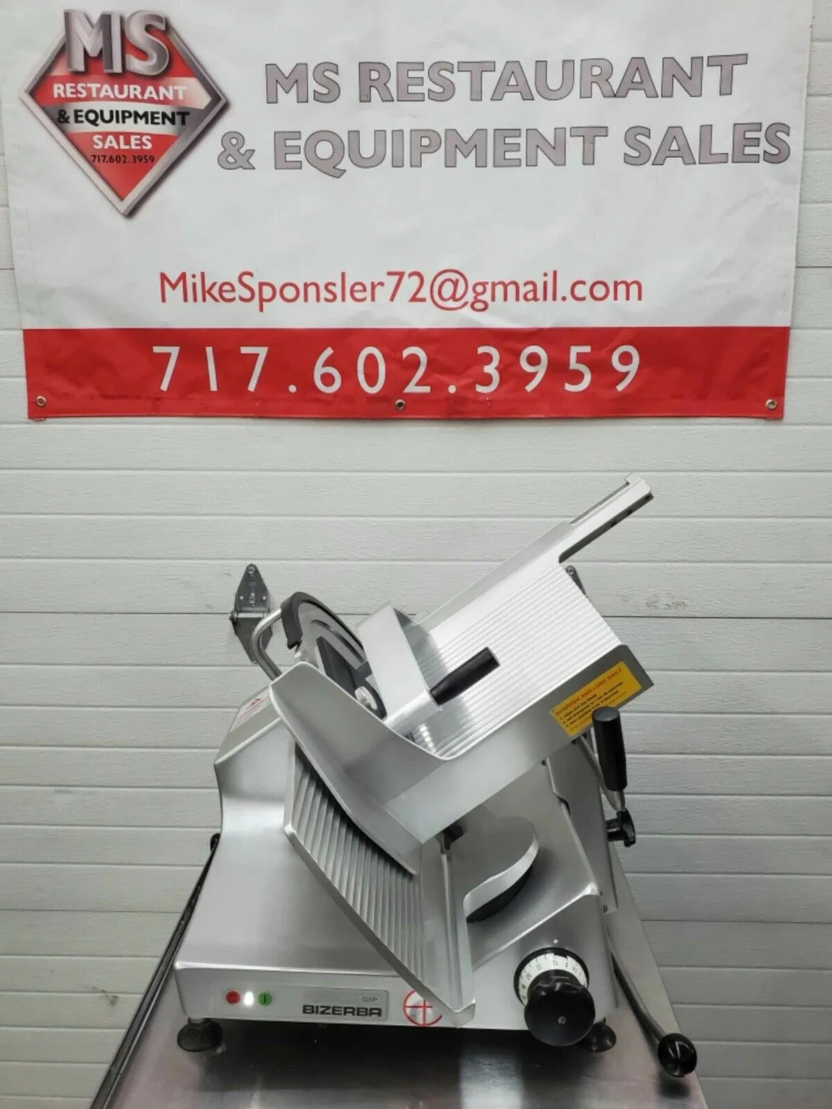 Bizerba GSPH 2013 Deli Slicer Refurbished and Working Great!