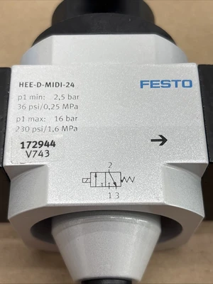 New Festo/burkert  Pneumatic Air Filter Assembly More Info In Description.