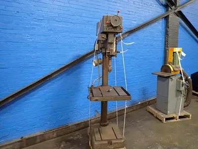 Used CLAUSING 2276 Heavy Duty & Sensitive Single Spindle Drills Ohio US | HGR 24 #887285