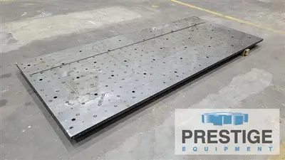 Precision Set Up Fixture Plate 54.5" x 125.5" x 1.5" Thick