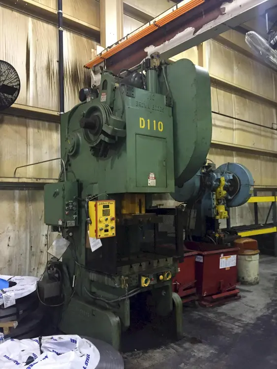 Used 1987 BROWN & BOGGS 110 O.B.I. Presses Ohio US | D & D Industries #437560