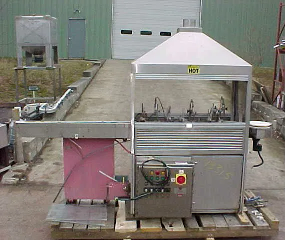 Used RLS ENTERPRISES FLAME TUNNEL Cosmetic Complete Packaging Lines New Jersey US | Champion Trading Corporation #423437