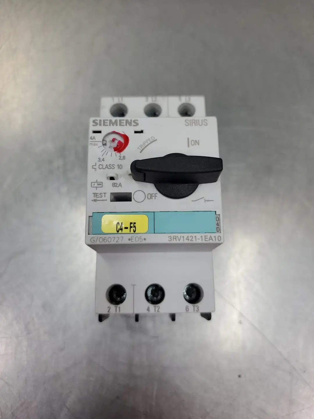 USED Siemens 3RV1721-0HD10 SIRIUS Circuit Breaker