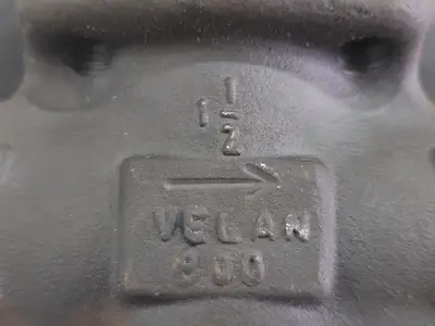1-1/2", Class 800, Piston-Check Valve, B16.34