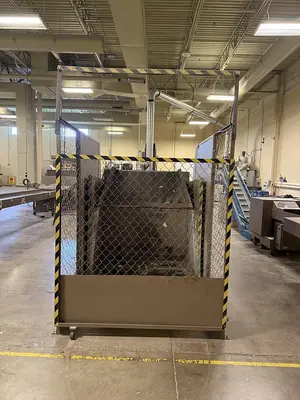 USED ALLEGHENY SHREDDING SYSTEM WITH BALER SHREDDING SYSTEM