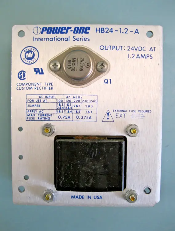 Used Power-One HB24-1.2-A Misc Electrical & Power Parts New Hampshire US | Bitter End Trading #1127499