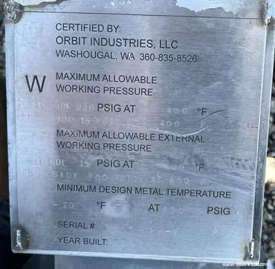 Used ANHYDRO _UNKNOWN_ Heat Exchangers Illinois US | Aaron Equipment #85106