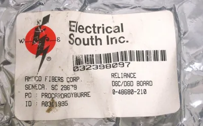 RELIANCE ELECTRIC 0-48680-210 BASE DRIVER BOARD REFURBISHED 048680210