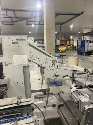 2010 RIMA 3610B STACKING + 4 KNIFE TRIMMER LINE Compensating stackers | Machinery Solutions Group, Inc. (10)