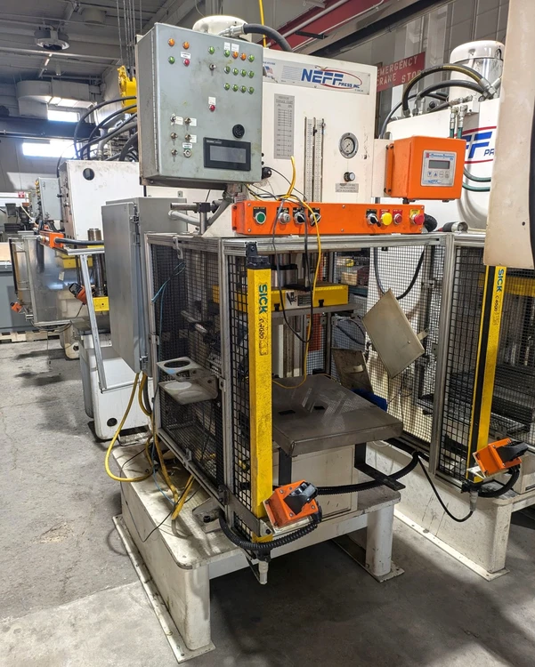 Used 2012 NEFF NEFF D25-5HS PRESS C-Frame Presses | Alma Machinery #899701