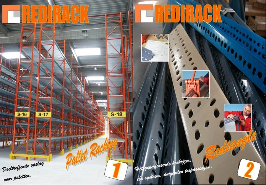 USED REDIRACK PRODUCTION LINE FOR MAKING INDUSTRIAL RACKS
